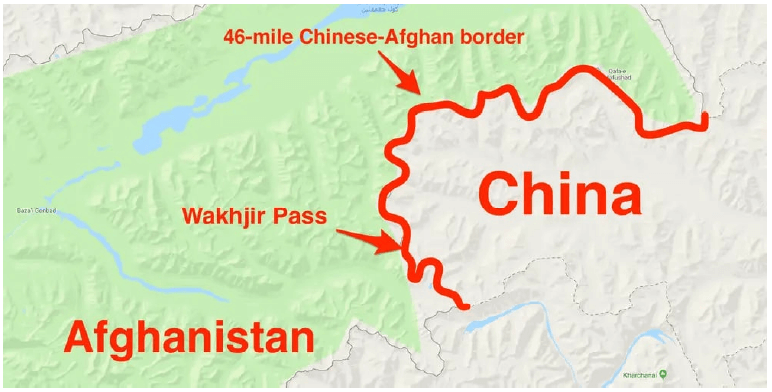 طرح گذرگاه واخجیر در مرز چین و افغانستان - واردات و صادرات چین
